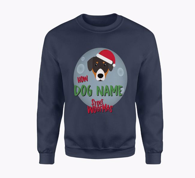 Dog Stole Woofmas: Personalised {breedFullName} Adult Sweater